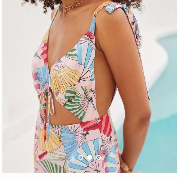 Anthropologie Lobo Rosa Mariana Cutout dress size Small NWT - Picture 3 of 8